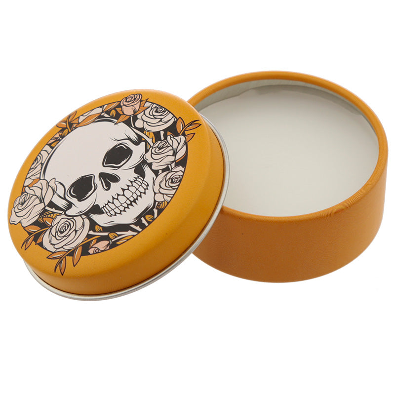 Funky Lip Balm in a Tin - Skulls and Roses Design