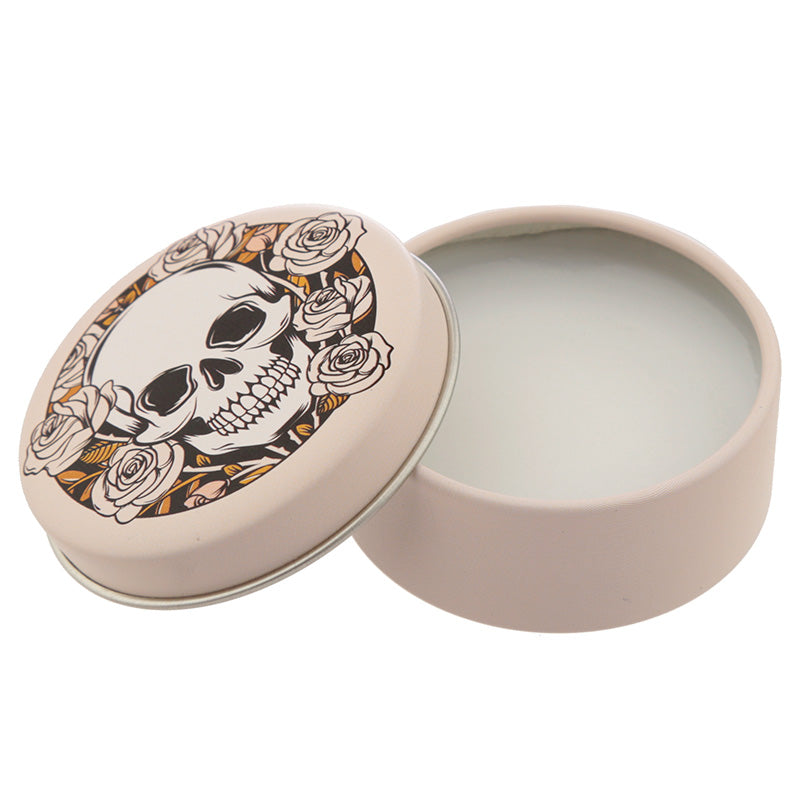 Funky Lip Balm in a Tin - Skulls and Roses Design