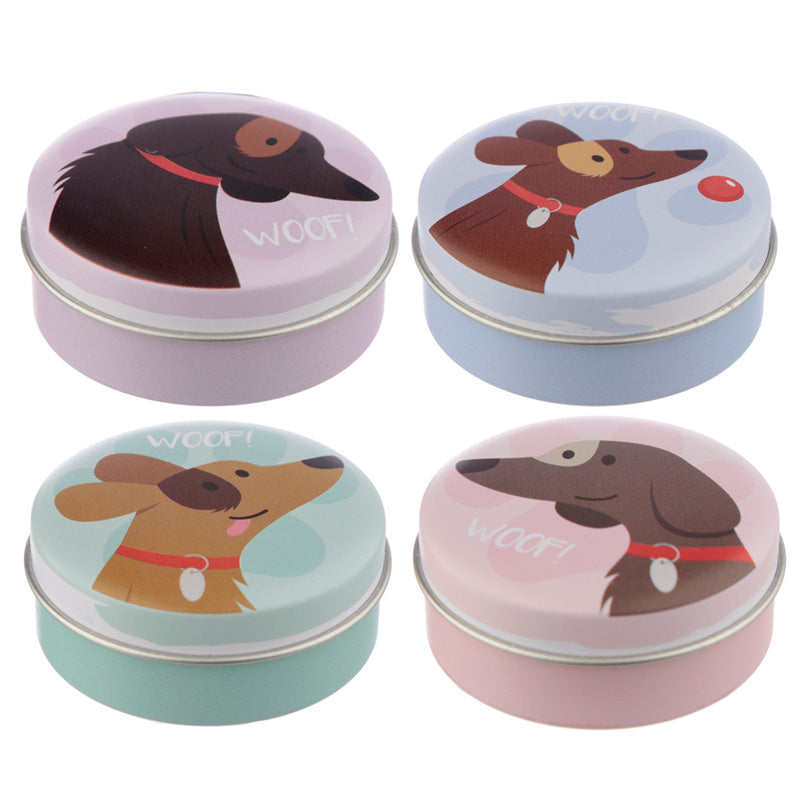 Funky Lip Balm in a Tin - Catch Patch Dog Design