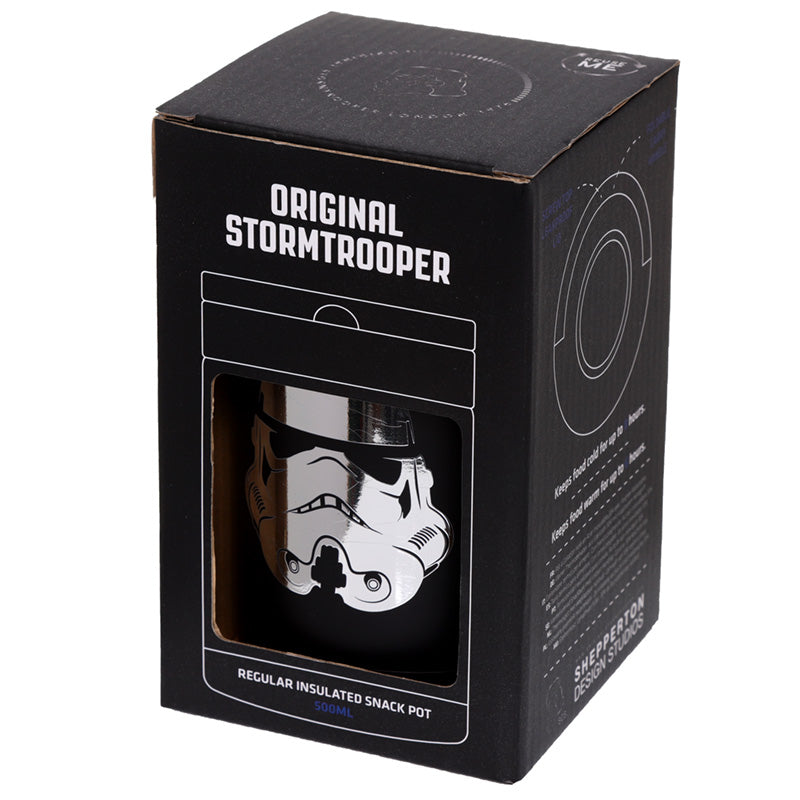 The Original Stormtrooper Stainless Steel Insulated Food Snack/Lunch Pot 500ml