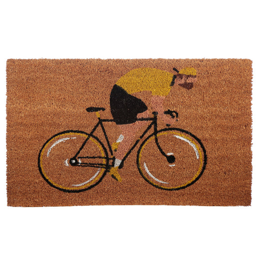 Coir Door Mat - Cycle Works Bicycle