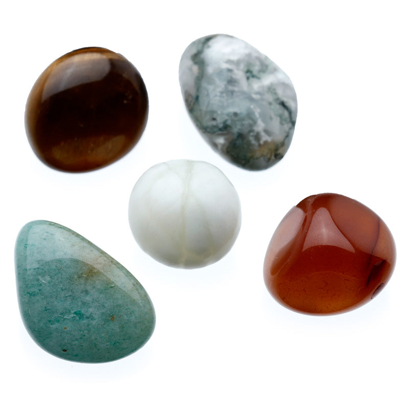 Set of 5 Luck  and  Wealth Stones