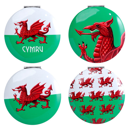 Compact Mirror - Wales Welsh Cymru