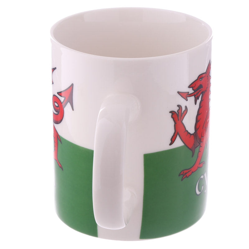 Collectable Porcelain Mug - Wales Welsh Dragon