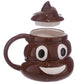 Fun Collectable Ceramic Poop with Lid Emotive Mug