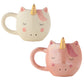 Cute Fantasy Unicorn Shaped Ceramic Mug