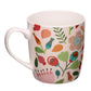 Porcelain Mug - Autumn Falls Floral Design