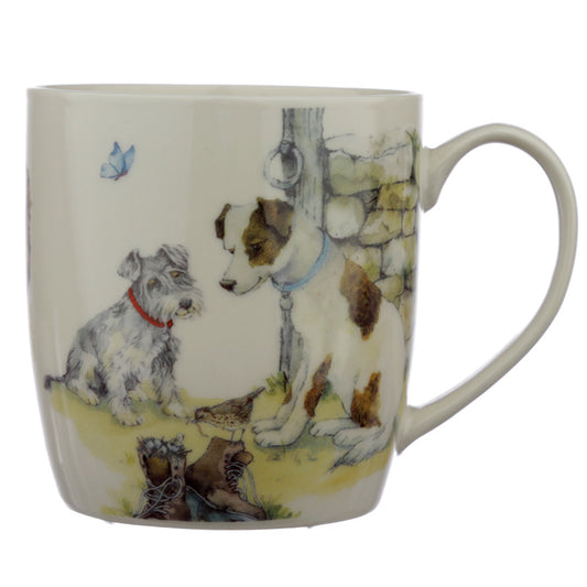 Collectable Porcelain Mug - Jan Pashley Dog Design