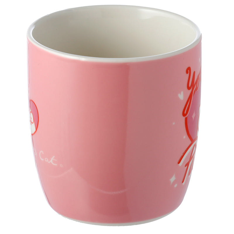 Porcelain Mug - Pink You are Purrfect Valentine's Simon's Cat Porcelain Mug