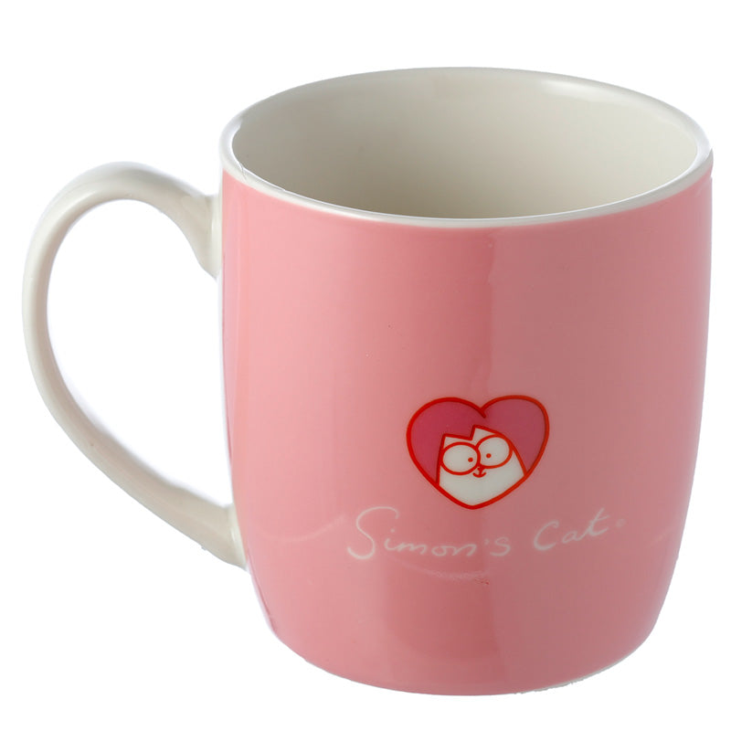 Porcelain Mug - Pink You are Purrfect Valentine's Simon's Cat Porcelain Mug