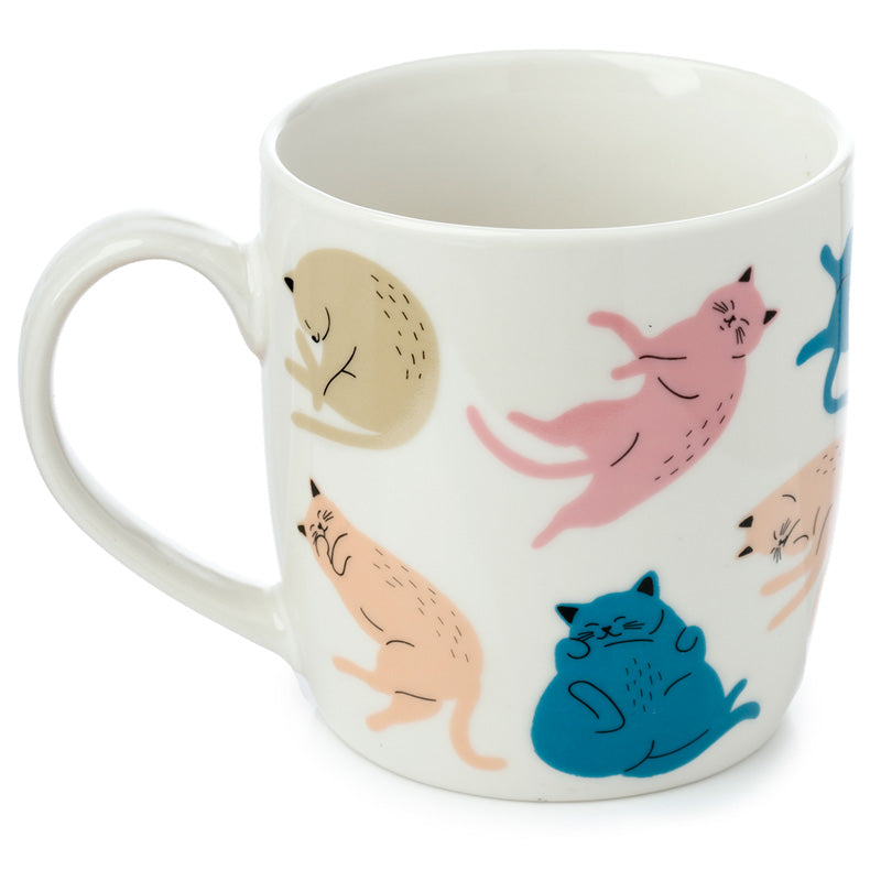 Cat's Life Porcelain Mug