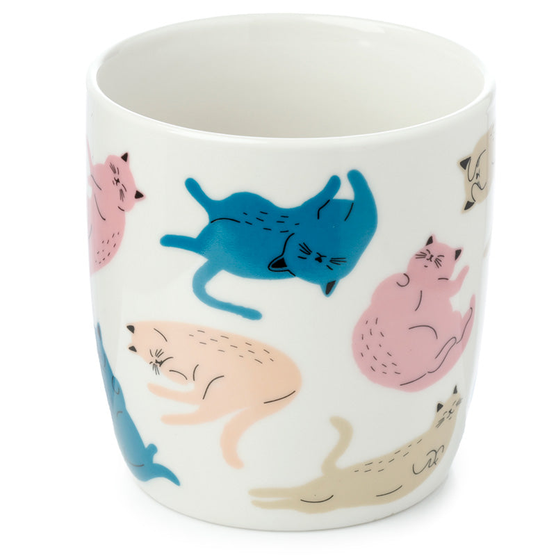 Cat's Life Porcelain Mug