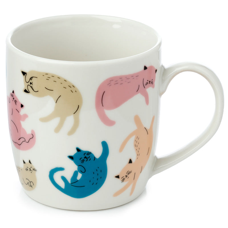 Cat's Life Porcelain Mug