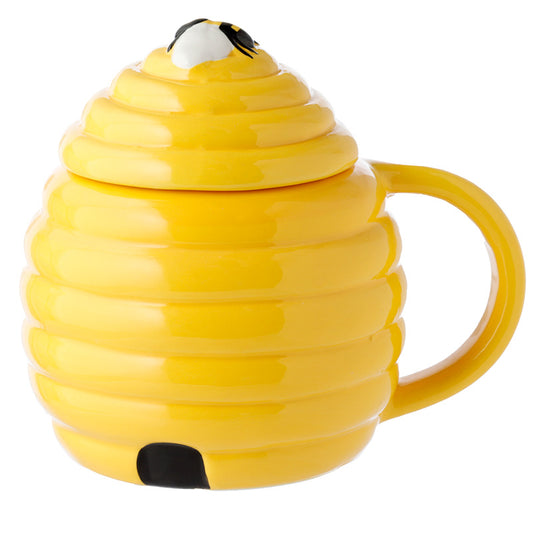 Beehive Shaped Ceramic Mug