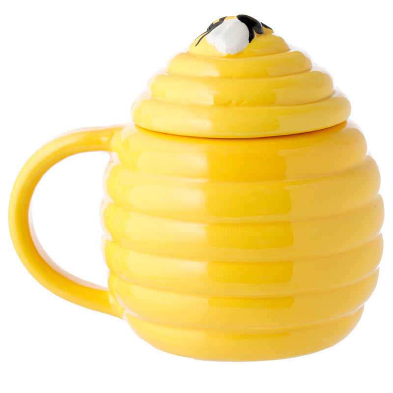 Beehive Shaped Ceramic Mug