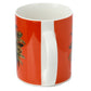 Porcelain Mug - Kim Haskins Cat in Plant Pot Red