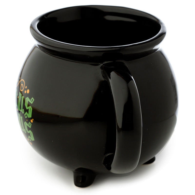 Hocus Pocus Black Cauldron Ceramic Shaped Mug