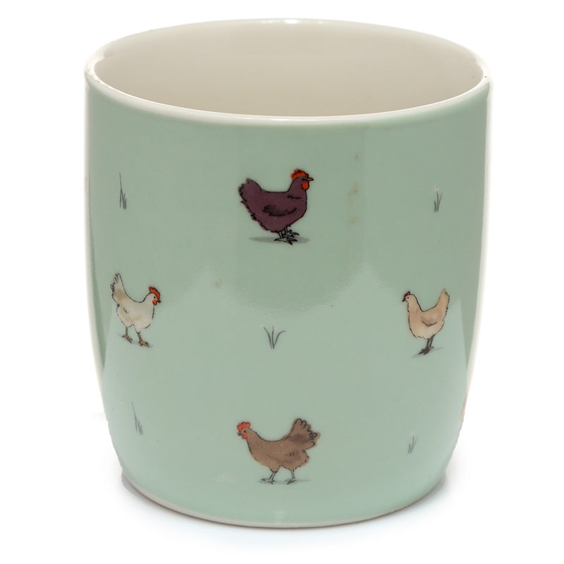 Set of 2 Porcelain Mugs - Willow Farm