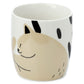 Set of 2 Porcelain Mugs - Cat's Life