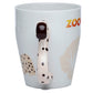 Cheetah Zooniverse Ceramic Tail Shaped Handle Mug