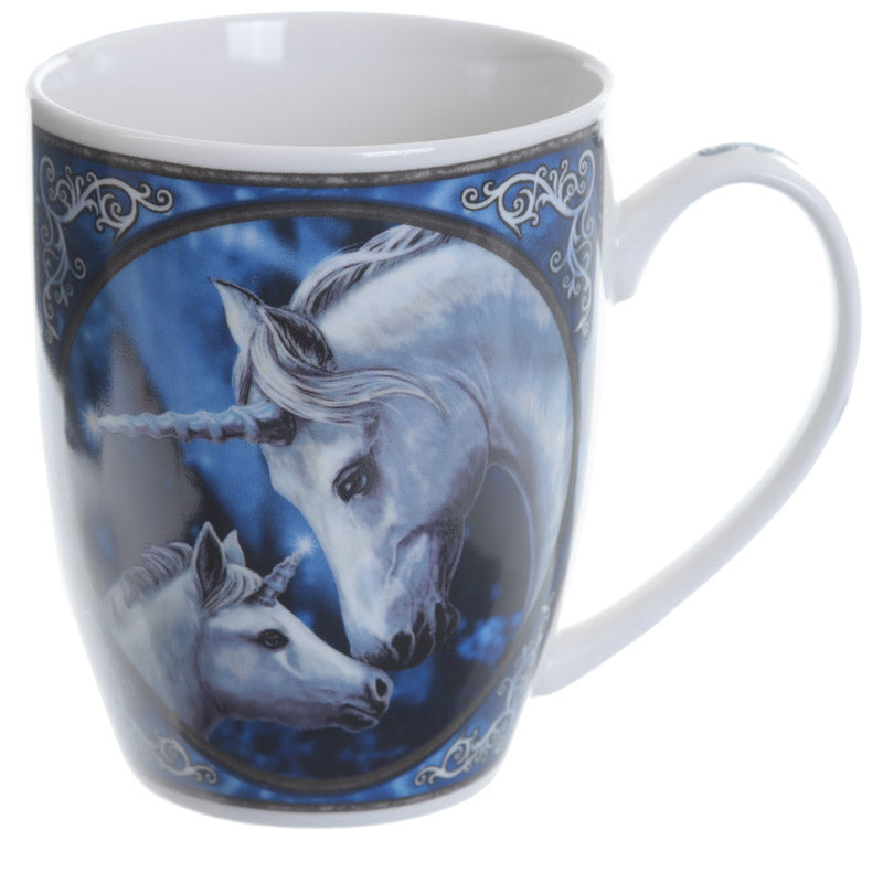 Fantasy Porcelain Mug - Unicorn and Foal