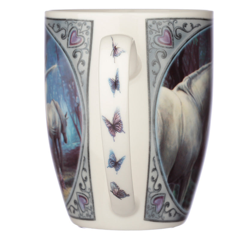 Lisa Parker Porcelain Mug - Journey Home Unicorn Design