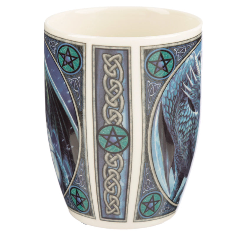 Lisa Parker Porcelain Mug - Protector of Magick Dragon