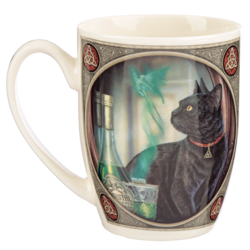 Lisa Parker Porcelain Mug - Absinthe Cat