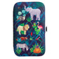 5 Piece Zip Up Shaped Manicure Set - Animal Kingdom