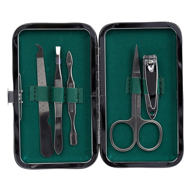 5 Piece Zip Up Shaped Manicure Set - Animal Kingdom