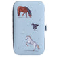 5 Piece Zip Up Shaped Manicure Set - Willow Farm Horses