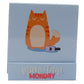 Fun Nail File Matchbook - Cute Cat Design