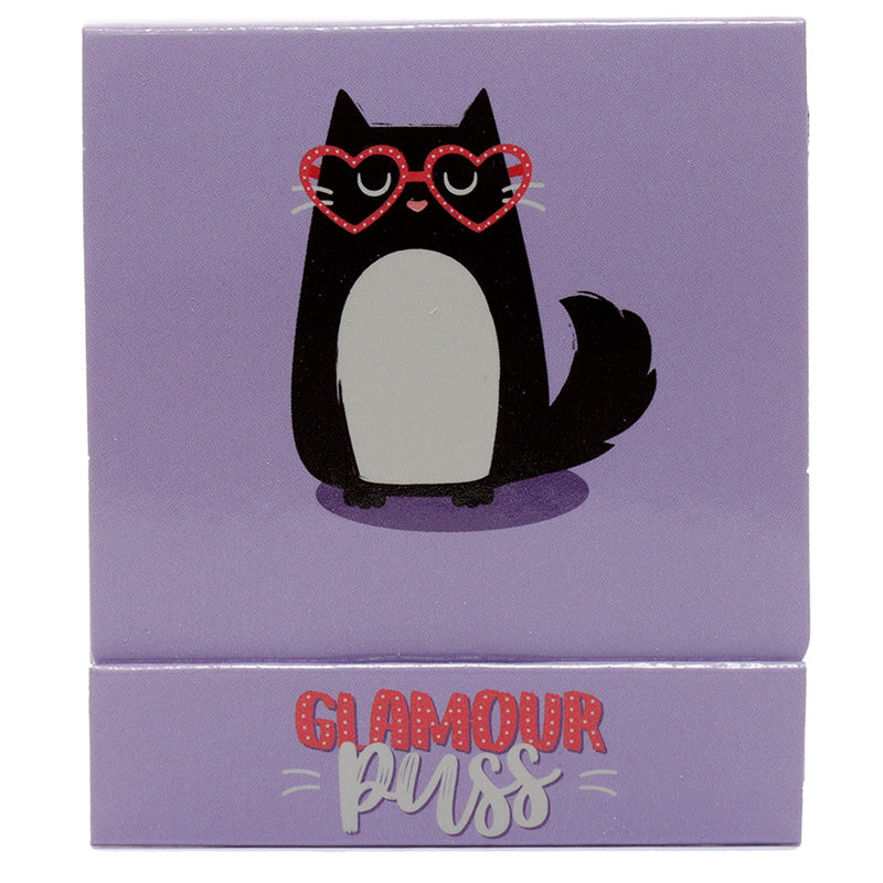 Fun Nail File Matchbook - Cute Cat Design