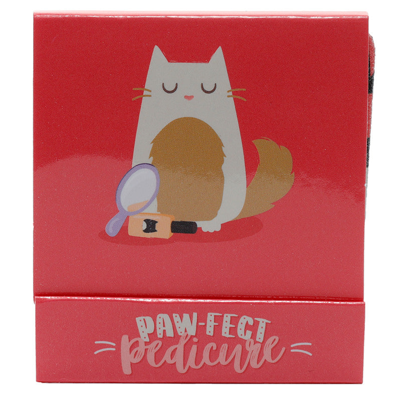 Fun Nail File Matchbook - Cute Cat Design