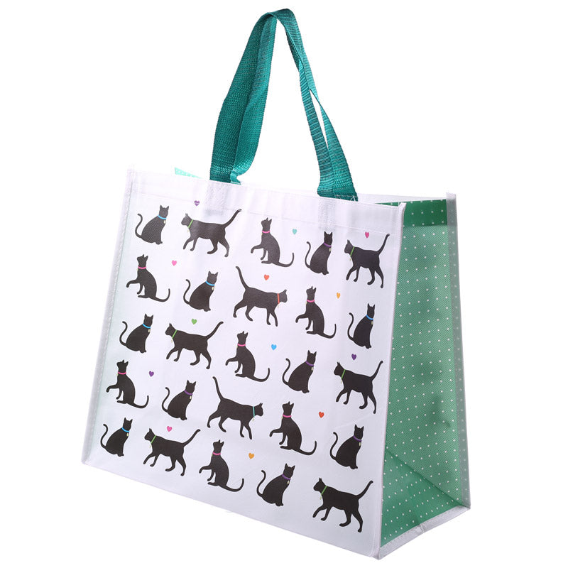 Fun Cat Design Durable Reusable Shopping Bag