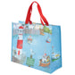 Fun Seaside Design Durable Reusable Shopping Bag