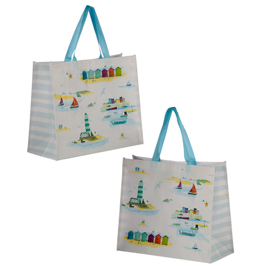 Seaside and Beach Design Durable Reusable Shopping Bag