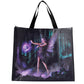 Reusable Shopping Bag - Natasha Faulkner Dark Fairy  and  Skull