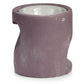 Concrete and Ceramic Lilac Pattern Eden Oil Burner