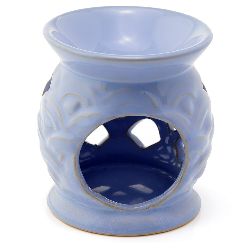 Ceramic Scallop Cut Out Eden Oil Burner