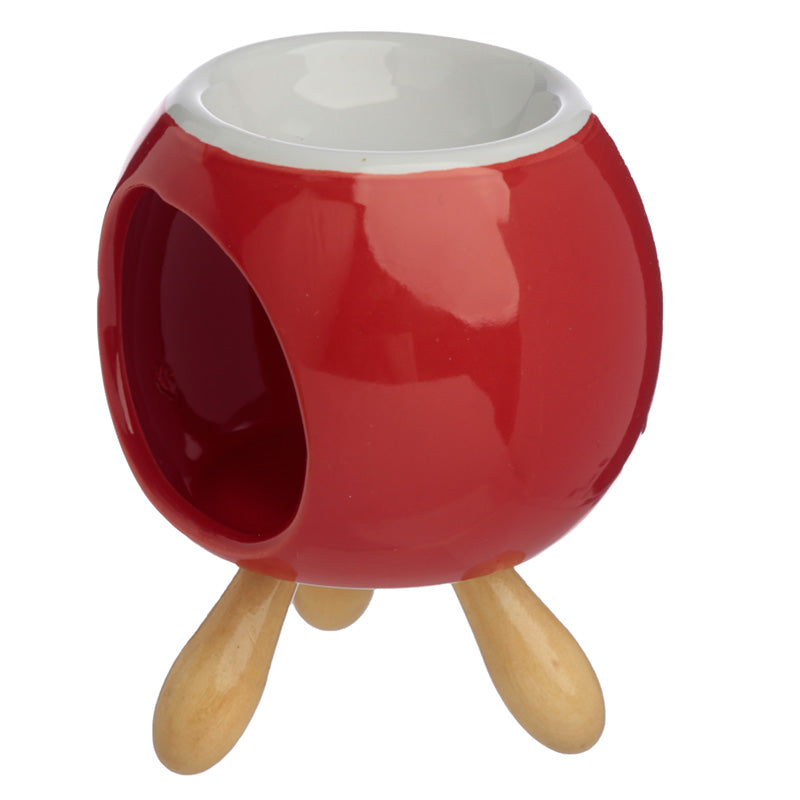 Ceramic Round Eden Oil Burner with Feet