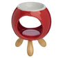 Ceramic Round Eden Oil Burner with Feet