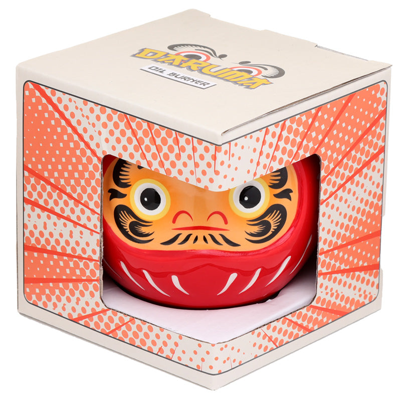 Ceramic Japanese Daruma Oil Burner