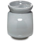 Ceramic Oval Double Dish and Tea Light Oil and Wax Burner - Grey