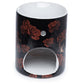 Skulls  and  Roses Printed Ceramic Oil Burner