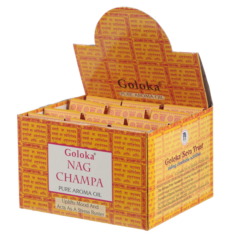 Goloka Fragrance Aroma Oils - Nag Champa