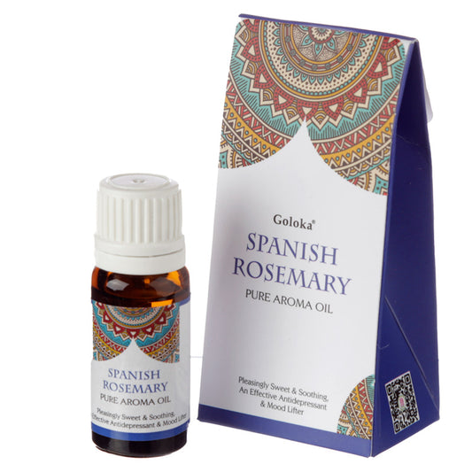 Goloka Fragrance Aroma Oils - Spanish Rosemary 10ml