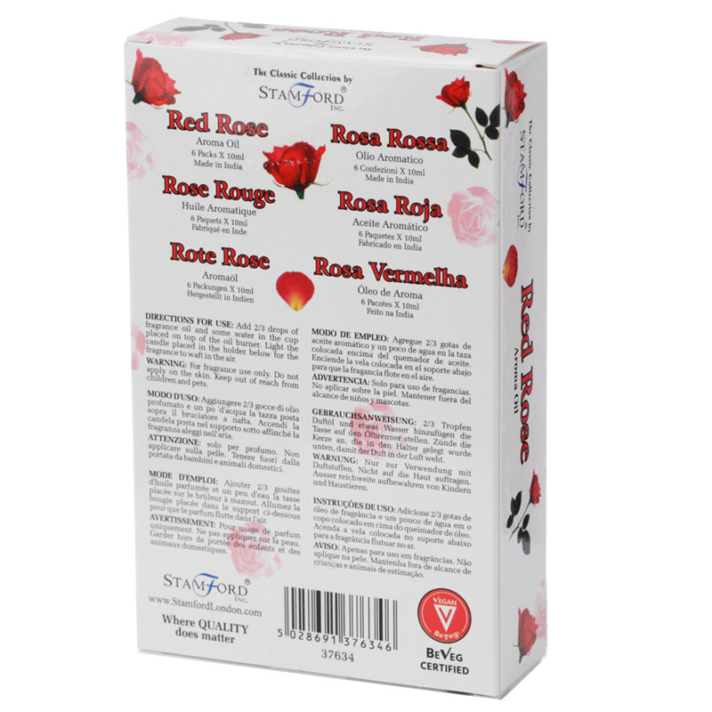 Stamford Aroma Oil - Red Rose 10ml