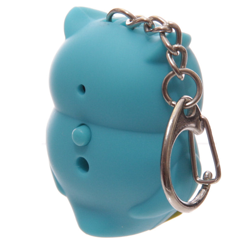 Bright Hooting Owl Novelty Key Ring with Light Up Eyes