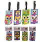 Owl PVC Luggage Tag